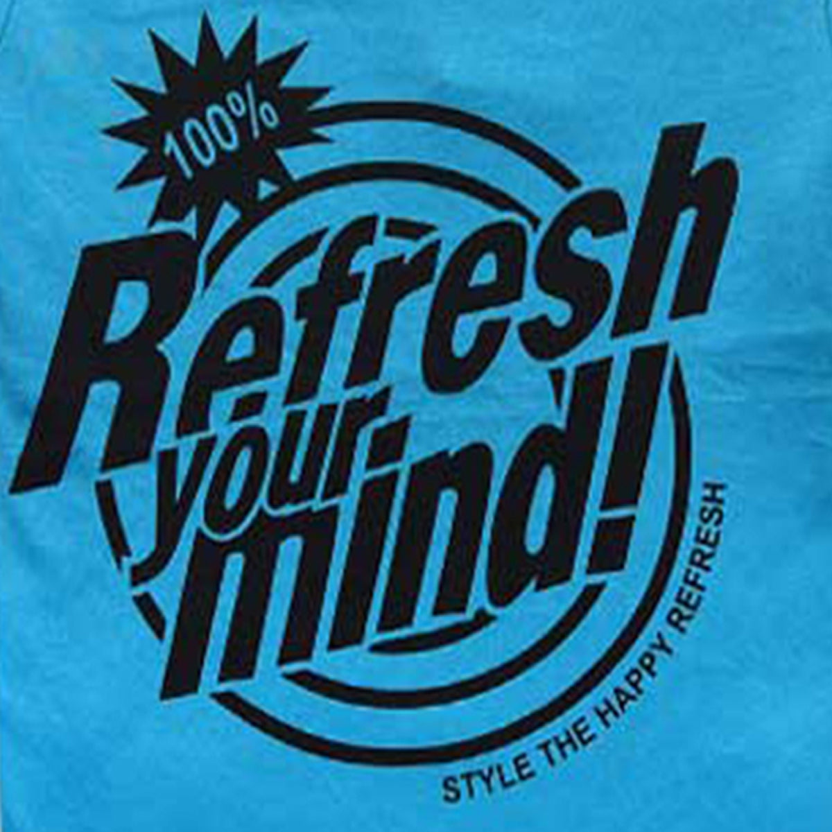Boys Blue 'Refresh Your Mind' Graphic Cotton T-Shirt