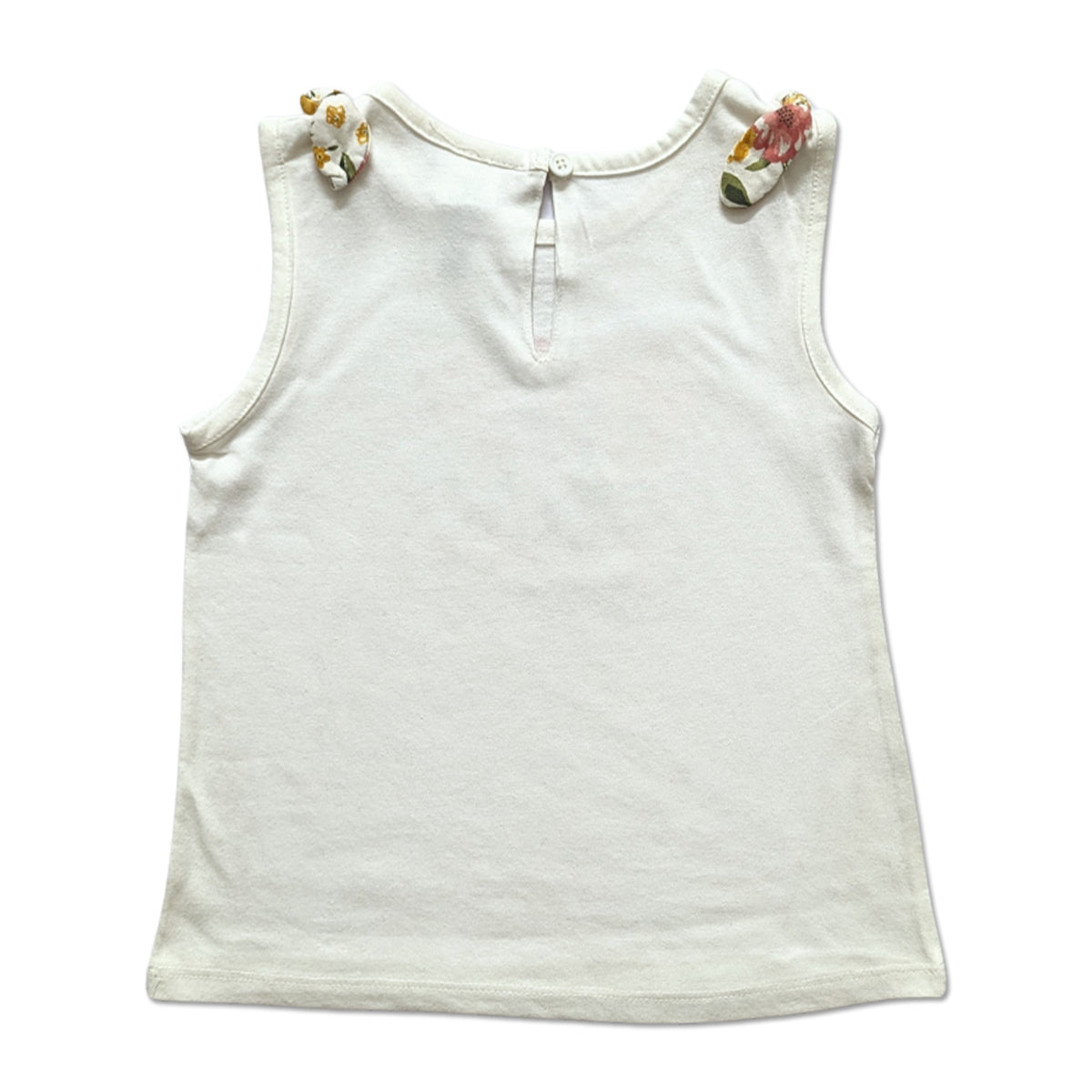 Brand Expo Premium Quality Branded Sleeveless T-Shirt for Girl's