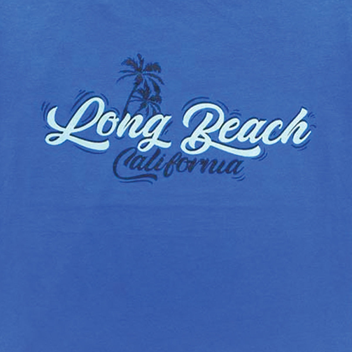 Boys Blue Long Beach Graphic T-Shirt - California Cool