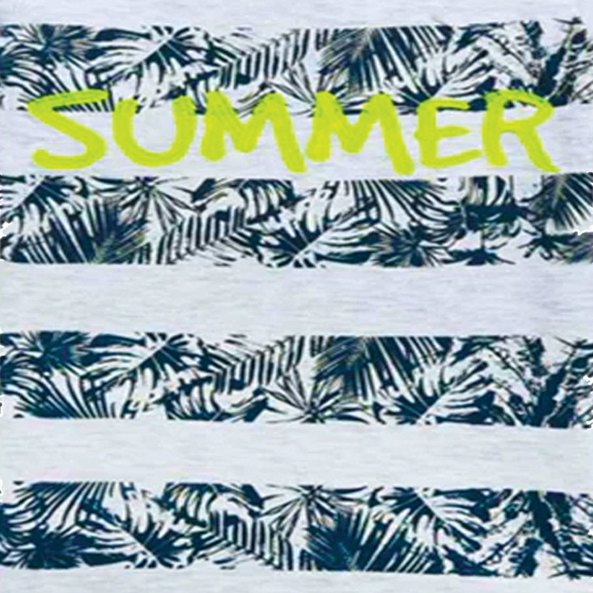 Boys Tropical Print Summer T-Shirt - Fresh and Fun
