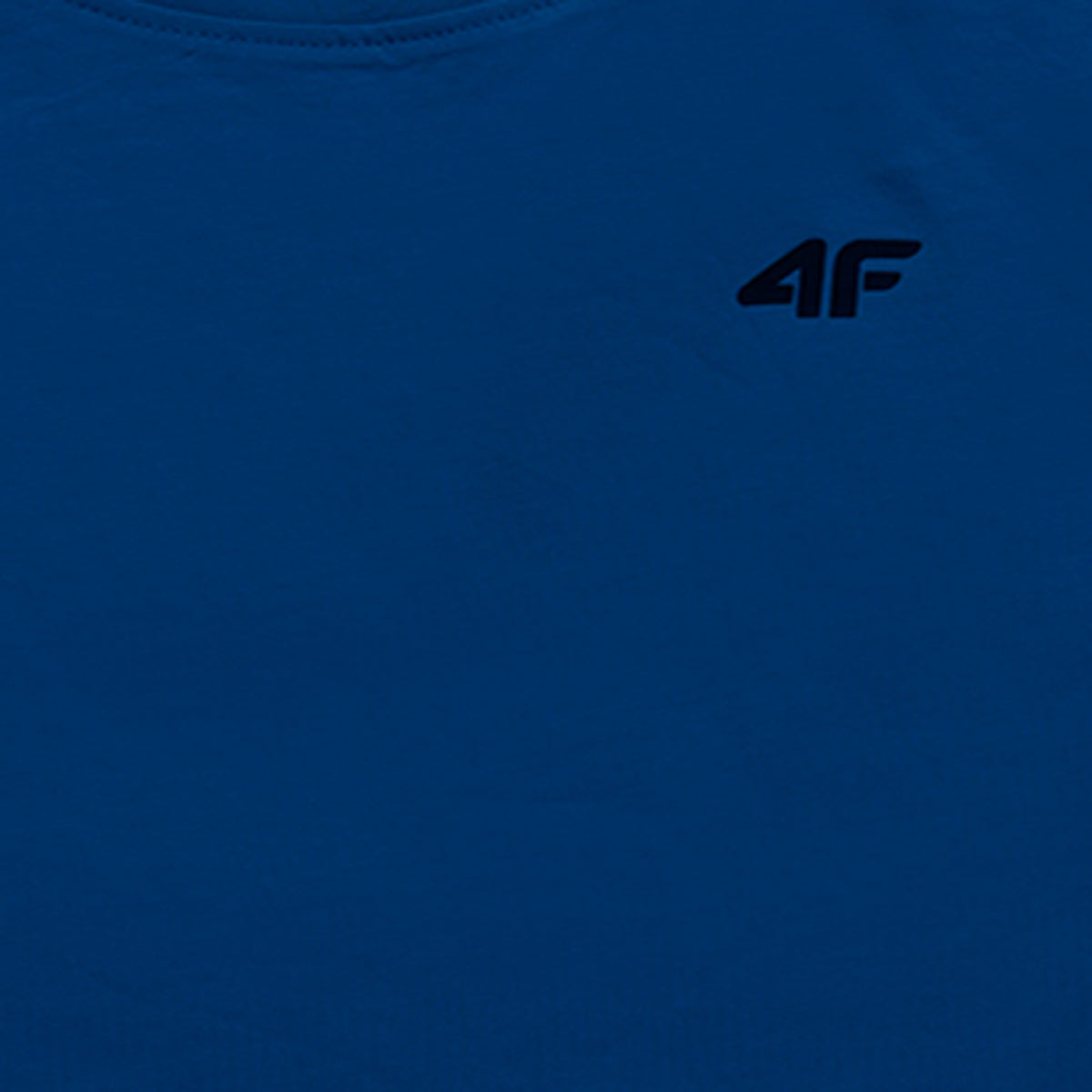 Boys Classic Blue 4F Logo Performance T-Shirt