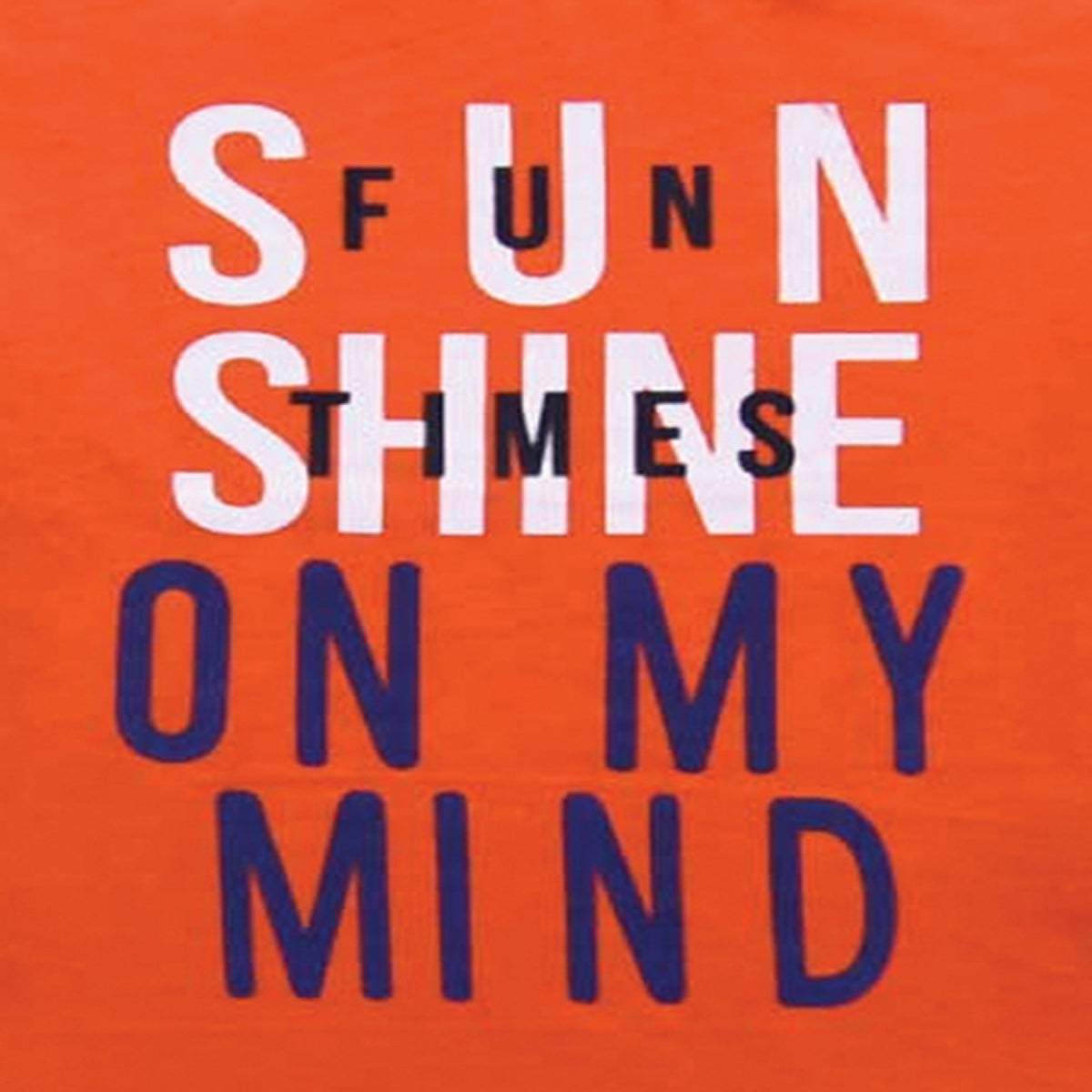 Boys Bright Orange 'Sunshine On My Mind' Graphic T-Shirt